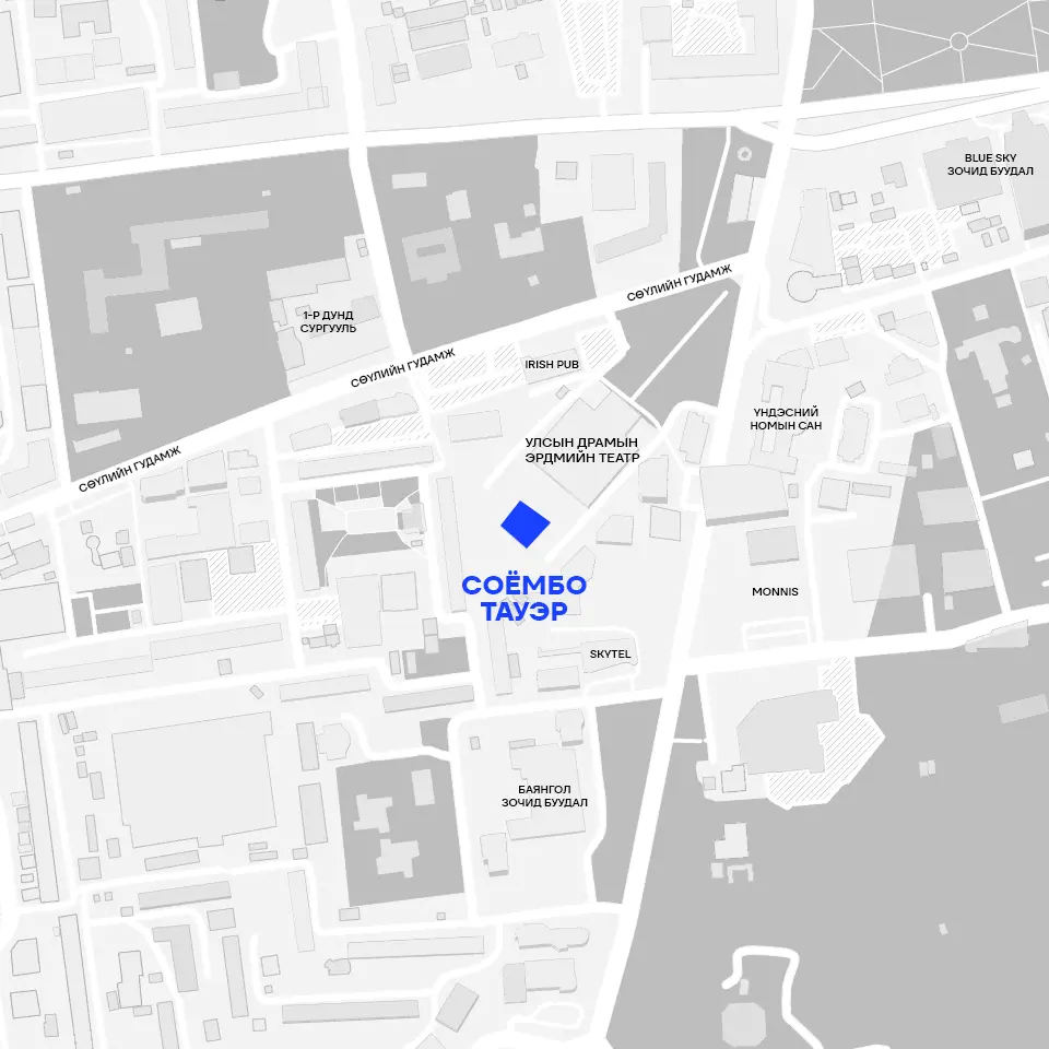 Soyombo Tower location